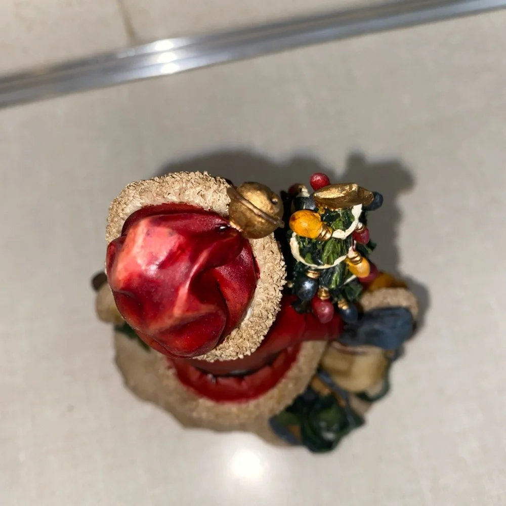 Vtg 1996‎ Barkley Crossing “Santa Paws” Figurine Edition IA / 2002